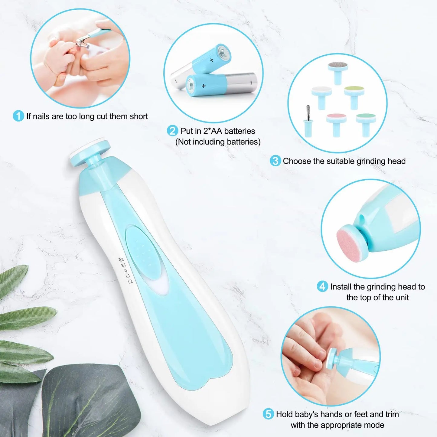 Gentle Baby Nail Trimmer